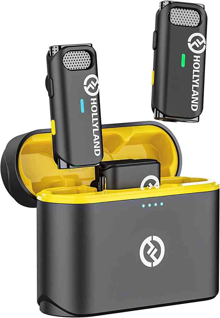 Hollyland LARK M1 DUO 2 Person Wireless Microphone System (2.4 GHz)